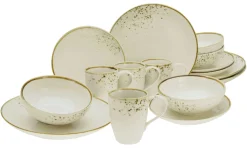 Creatable Geschirrset|Nature Collection - Kombiservice 16-tlg - Aqua