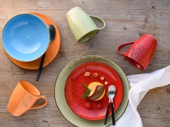 Creatable Geschirrset|Nature Collection - Kombiservice 16-tlg - Aqua