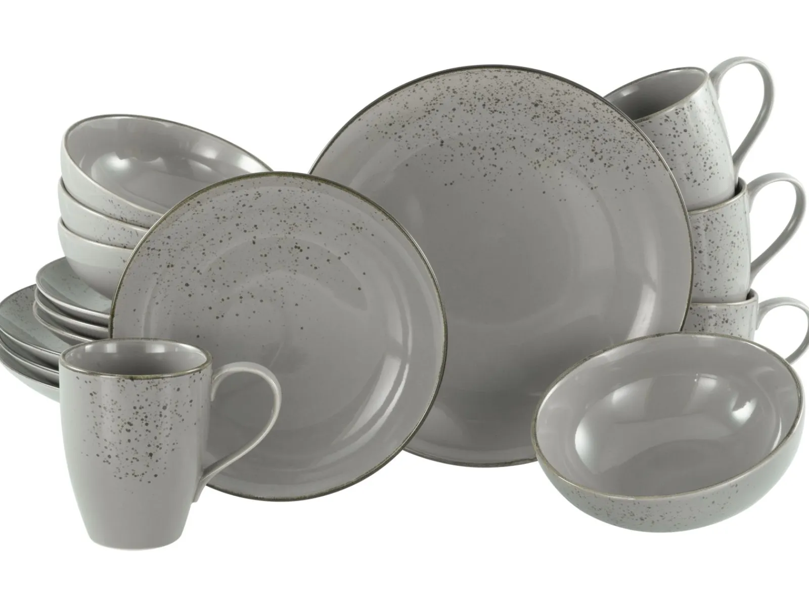 Creatable Geschirrset|Nature Collection - Kombiservice 16-tlg - Aqua