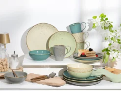 Creatable Geschirrset|Teller|Nature Collection - Kombiservice 24-tlg - Bunt