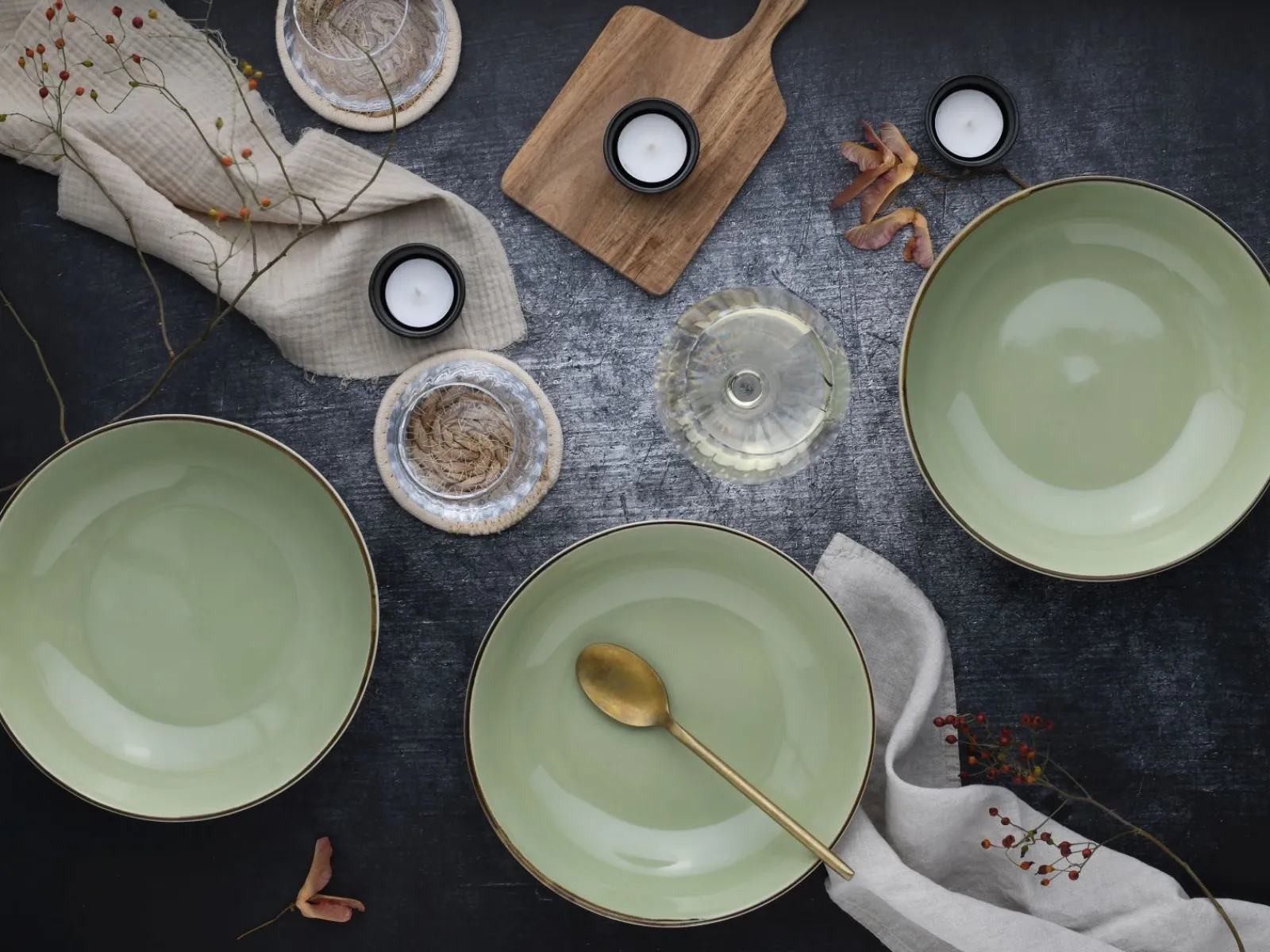 Creatable Bowls & Schüsseln|Geschirrset|Nature Collection - Poke Bowl 4-tlg - bunt