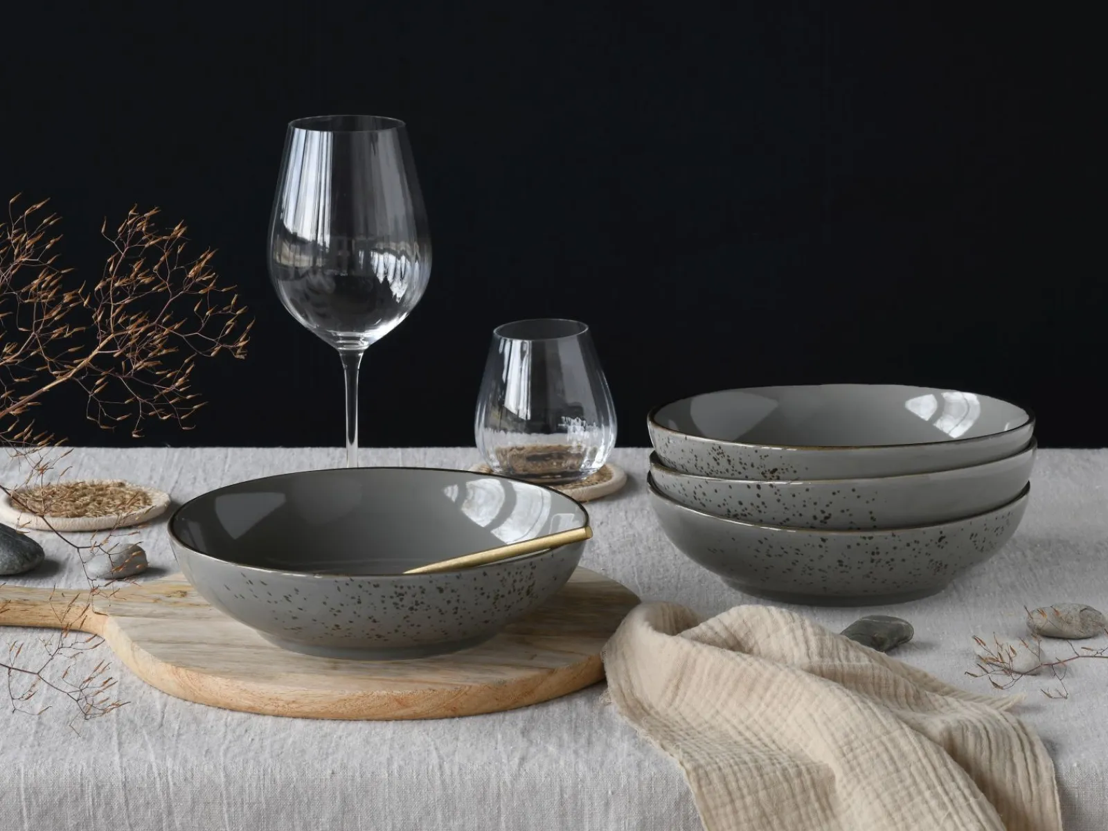 Creatable Bowls & Schüsseln|Geschirrset|Nature Collection - Poke Bowl 4-tlg - bunt