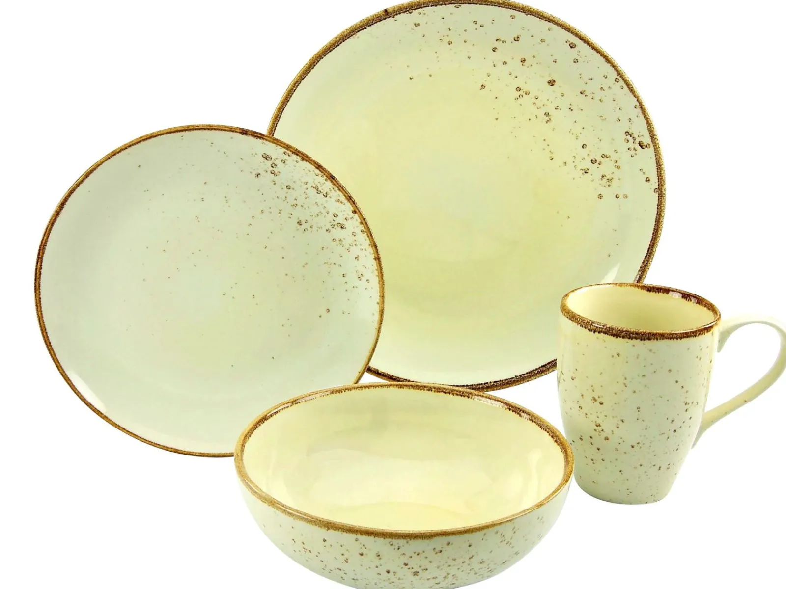 Creatable Geschirrset|Nature Collection - Single Set 4-tlg - Lightblue