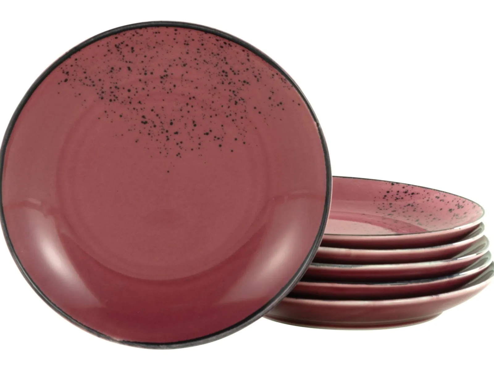Creatable Geschirrset|Teller|Nature Collection - Speiseteller 6-tlg - Rose