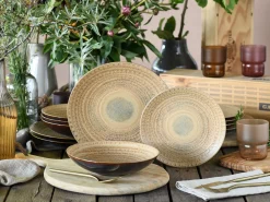 Creatable Geschirrset|Teller|Neapel - Tellerset 12-tlg - Sand
