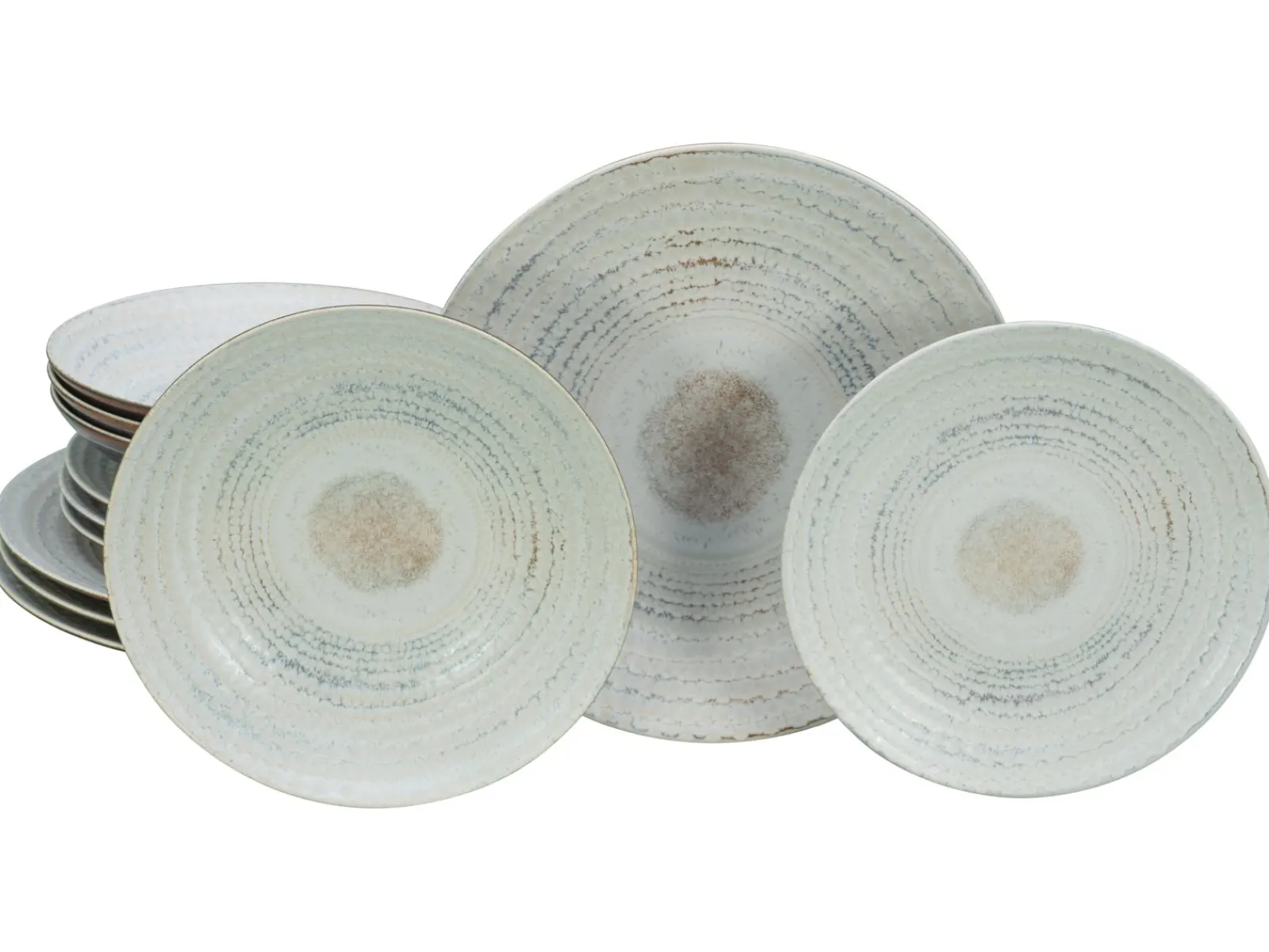 Creatable Geschirrset|Teller|Neapel - Tellerset 12-tlg - Sand