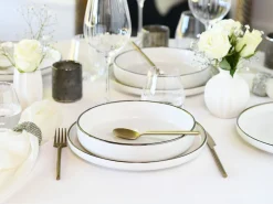 Creatable Geschirrset|Nordic Festive - Tafelservice 12-tlg - Schwarz