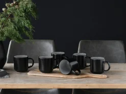 Creatable Becher & Tassen|Geschirrset|Nordic Fjord - Kaffeebecher 6-tlg - beige