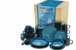 Creatable Geschirrset|Nordic Fjord - Kombiservice 30-tlg - beige