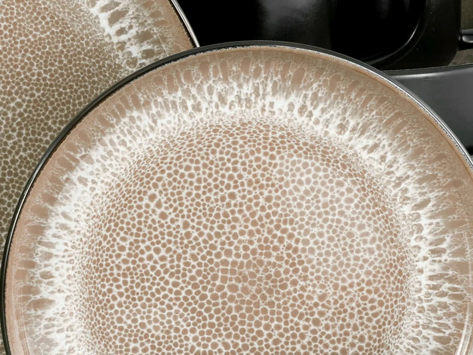 Creatable Geschirrset|Nordic Fjord - Kombiservice 30-tlg - beige