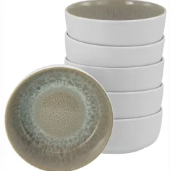 Creatable Bowls & Schüsseln|Geschirrset|Nordic Fjord - Müslischale 6-tlg - beige