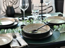 Creatable Geschirrset|Teller|Nordic Fjord - Tellerset 18-tlg - beige