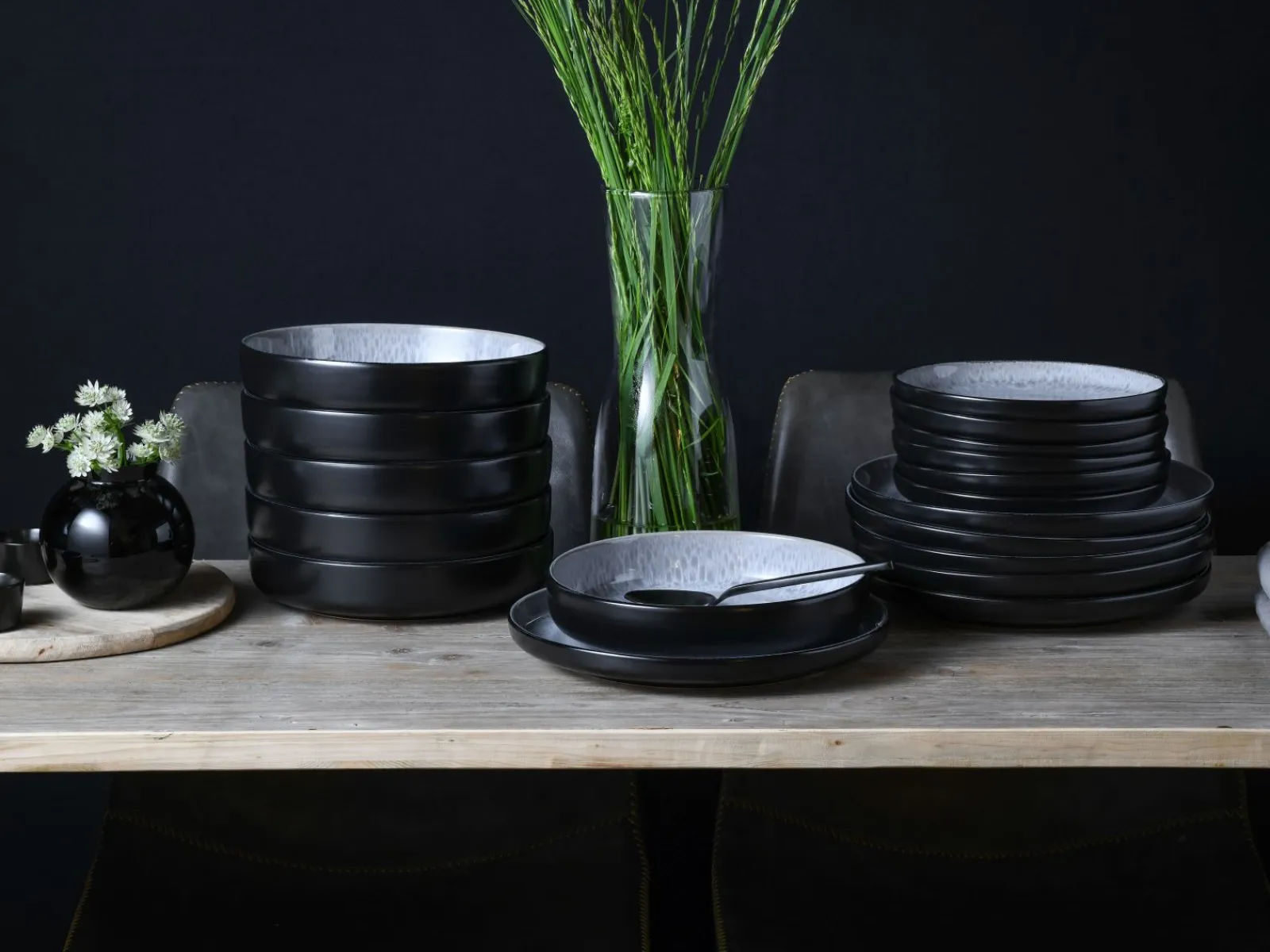 Creatable Geschirrset|Teller|Nordic Fjord - Tellerset 18-tlg - beige
