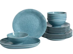 Creatable Geschirrset|Teller|Orient Mandala - Tellerset 20-tlg - Stein