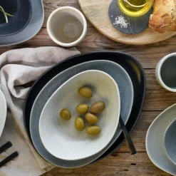 Creatable Geschirrset|Teller|Pietra - Suppenteller 4-tlg - bunt