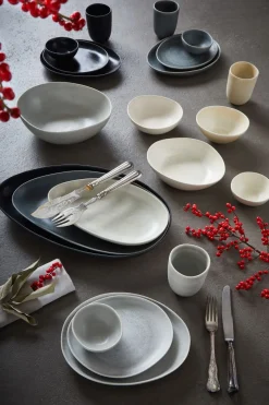Creatable Geschirrset|Teller|Pietra - Suppenteller 4-tlg - bunt