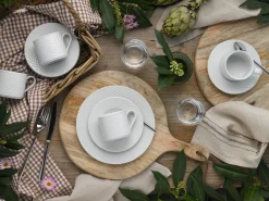 Creatable Geschirrset|Polo - Kaffeeservice 18-tlg - Weiss