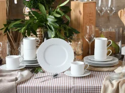 Creatable Geschirrset|Polo - Kaffeeservice 18-tlg - Weiss
