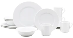 Creatable Geschirrset|Polo - Kombiservice 16-tlg - Weiss