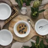 Creatable Bowls & Schüsseln|Geschirrset|Polo - Müslischale 6-tlg - Weiss