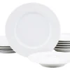Creatable Geschirrset|Polo - Tafelservice 12-tlg - Weiss