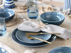 Creatable Geschirrset|Reactive Nostalgic - Tellerset 12-tlg - Blau