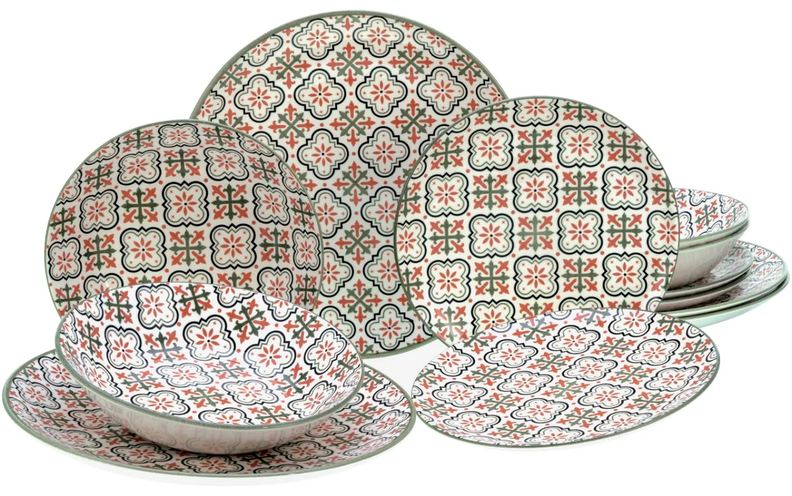Creatable Teller|Rumi - Tellerset 12-tlg - bunt