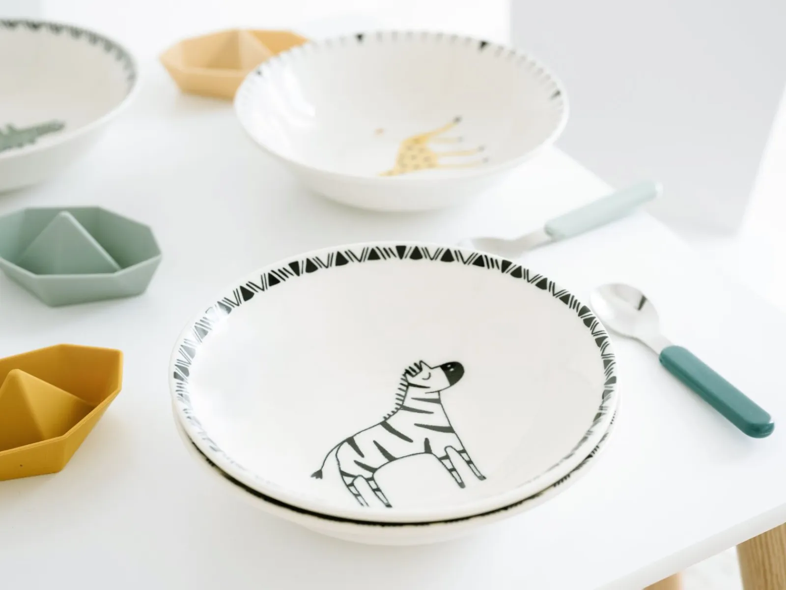 Creatable Bowls & Schüsseln|Safari - Mehrzweckschale 4-tlg - Bunt