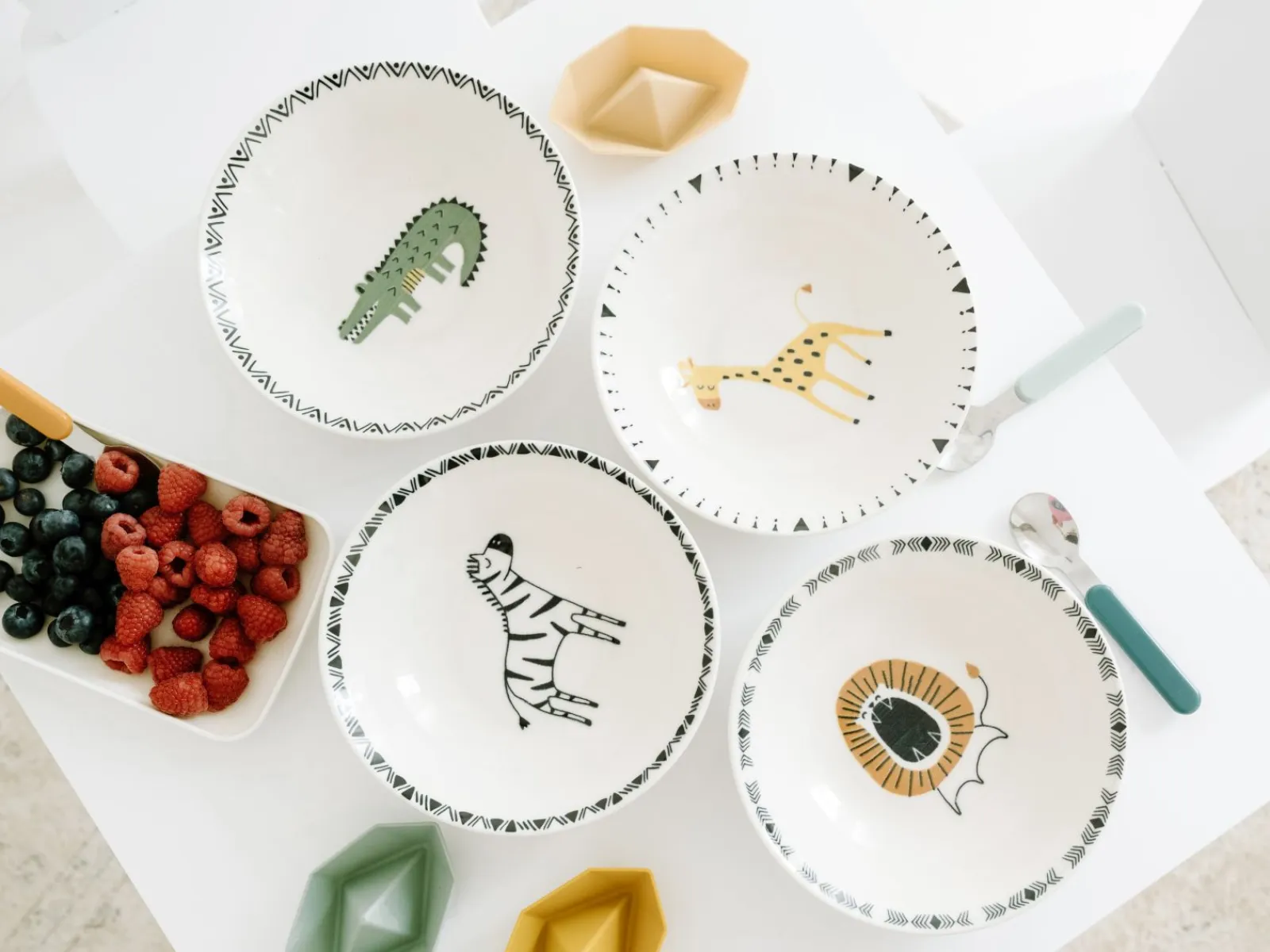 Creatable Bowls & Schüsseln|Safari - Mehrzweckschale 4-tlg - Bunt