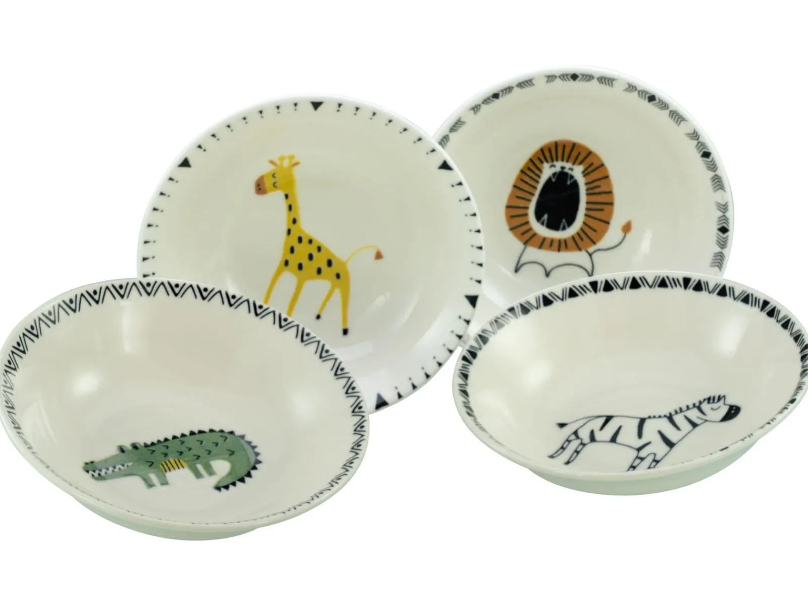 Creatable Bowls & Schüsseln|Safari - Mehrzweckschale 4-tlg - Bunt