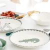 Creatable Geschirrset|Teller|Safari - Tellerset 8-tlg - Bunt