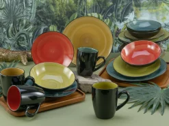 Creatable Geschirrset|Samoa - Kombiservice 16-tlg - bunt