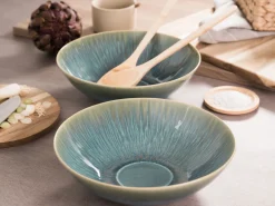 Creatable Bowls & Schüsseln|Sea Breeze - Salatschüssel 2-tlg, Sea Breeze - Salatschüssel 2tlg - Hellblau