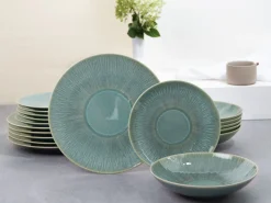 Creatable Geschirrset|Teller|Sea Breeze - Tellerset 18-tlg - Hellblau