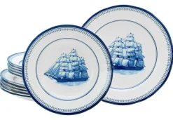 Creatable Geschirrset|Segelschiff - Tafelservice 12-tlg - Blau