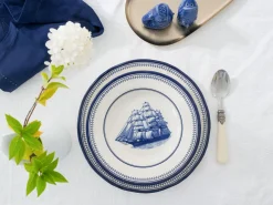 Creatable Geschirrset|Segelschiff - Tafelservice 12-tlg - Blau