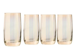 Creatable Gläser|Shiny - Longdrinkglas 4-tlg - gold