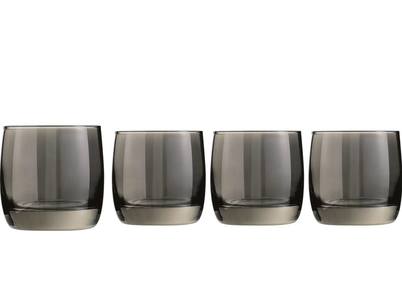 Creatable Gläser|Shiny - Whiskyglas 4-tlg - Graphit