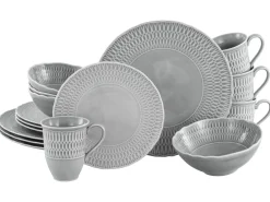 Creatable Geschirrset|Sofia - Kombiservice 16-tlg - Stone