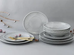Creatable Teller|Sofia - Tellerset 12-tlg - White