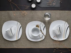 Creatable Geschirrset|Square - Kaffeeservice 18-tlg - Orchidee