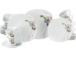 Creatable Geschirrset|Square - Kombiservice 30-tlg - Weiss
