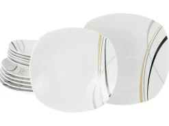 Creatable Geschirrset|Square - Tafelservice 12-tlg - Orchidee