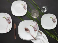 Creatable Geschirrset|Teller|Square - Tafelservice 18-tlg, Square - Tellerset 18-tlg - Weiss