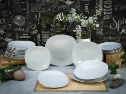 Creatable Geschirrset|Teller|Square - Tafelservice 18-tlg, Square - Tellerset 18-tlg - Weiss