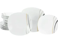 Creatable Geschirrset|Teller|Square - Tafelservice 18-tlg, Square - Tellerset 18-tlg - Weiss