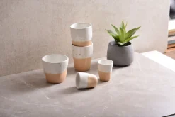 Creatable Becher & Tassen|Squeezy - Espressobecher 4-tlg - Natural