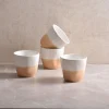 Creatable Becher & Tassen|Squeezy - Teebecher 4-tlg - Natural