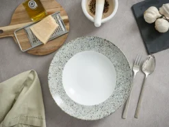 Creatable Geschirrset|Teller|Stone Collection - Pastateller 4-tlg - Bunt