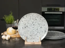 Creatable Geschirrset|Teller|Stone Collection - Pizzateller 4-tlg - Bunt